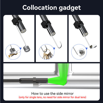 [GOLD] FlexScope Pro – Plug & View Inspection Cam with 5M Bendable Cable and Swappable Tool Tips