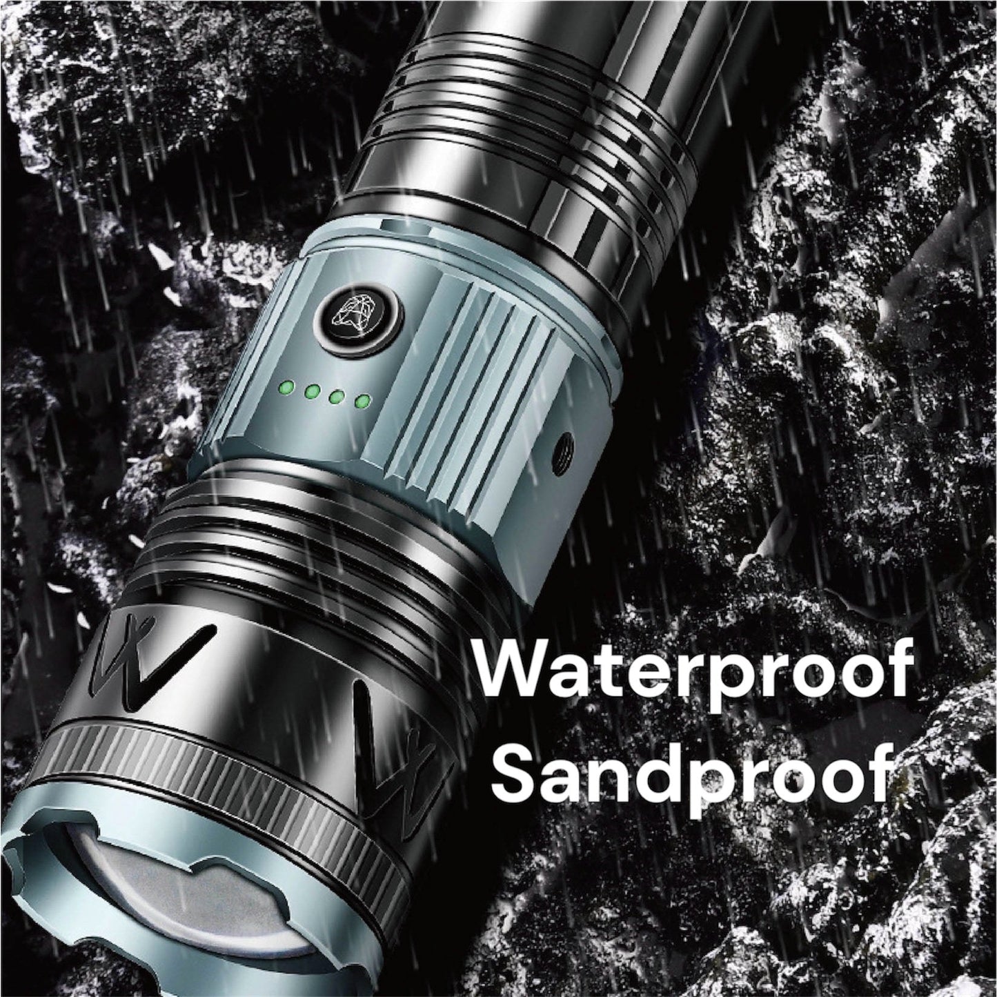 [GOLD] TorchMaster X9 Multi-Mode Tactical Flashlight