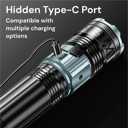 [GOLD] TorchMaster X9 Multi-Mode Tactical Flashlight