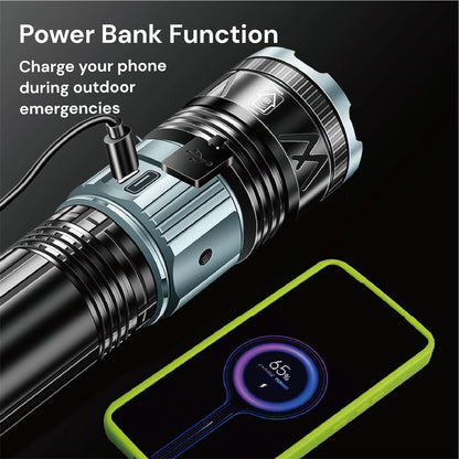 [GOLD] TorchMaster X9 Multi-Mode Tactical Flashlight