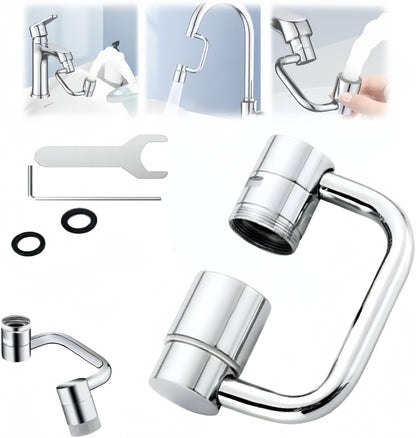 [GOLD] FlexiFlow 1080° Rotating Faucet Extender
