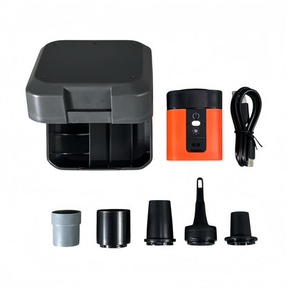 [GOLD] AirBurst Pro – Compact Electric Pump with Vacuum & LED Light